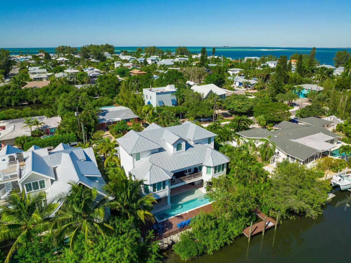 Tern Key - New Luxury Canal Front Home With Pool Spa Dock Close To Bean Point Pine Ave Anna Maria Eksteriør bilde