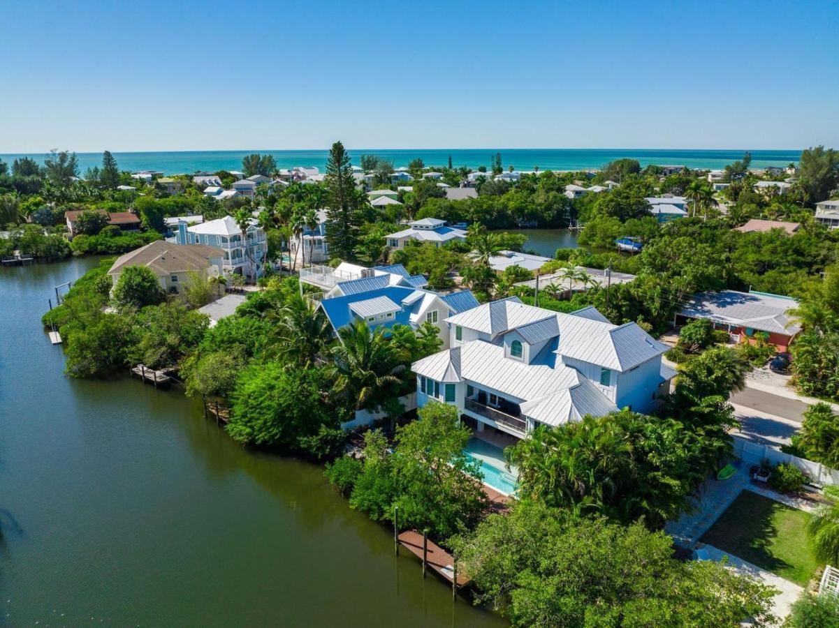 Tern Key - New Luxury Canal Front Home With Pool Spa Dock Close To Bean Point Pine Ave Anna Maria Eksteriør bilde