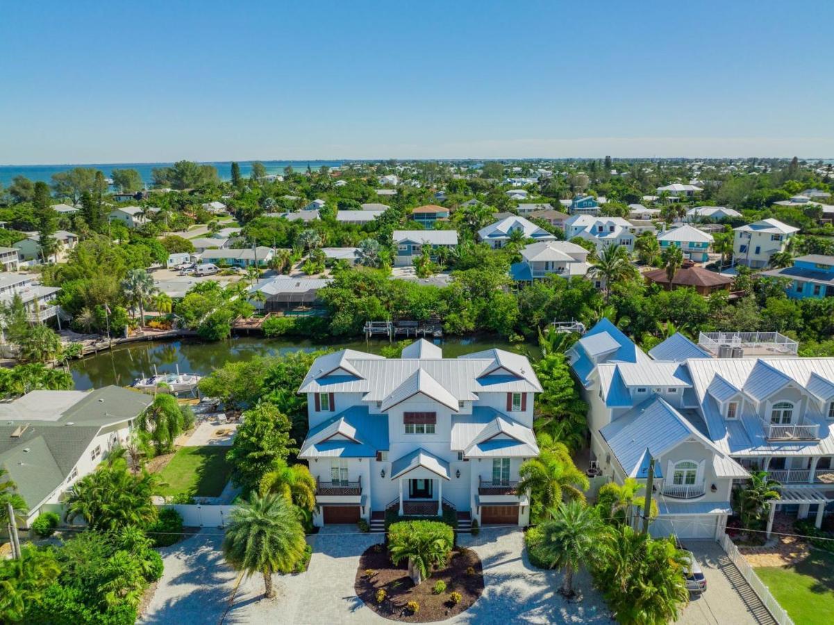 Tern Key - New Luxury Canal Front Home With Pool Spa Dock Close To Bean Point Pine Ave Anna Maria Eksteriør bilde